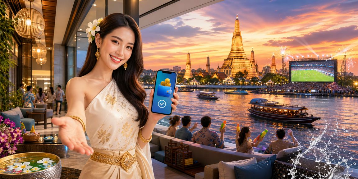 pg333 slot กรุงเทพ วัดอรุณ สงกรานต์